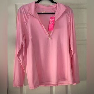 Lilly Pulitzer NWT Luxletic Justine Pullover XL